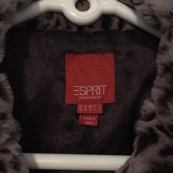 New Espirt Fur like Outwear (M) jacket - Picture 4 of 7